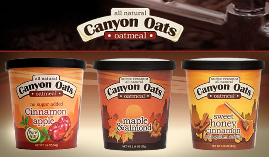 oatmeal to go package design