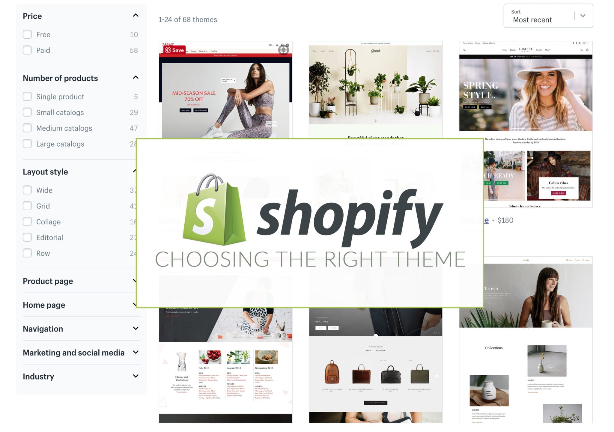 10 Best Premium Shopify Themes in 2020 for eCommerce