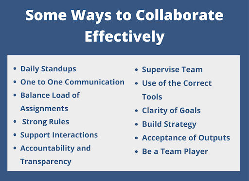 ways to collaborate