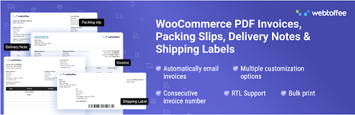 woocommerce invoices