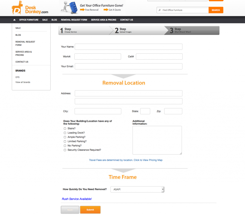 multi-page form bigcommerce