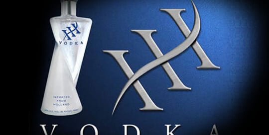 vodka bottle package design