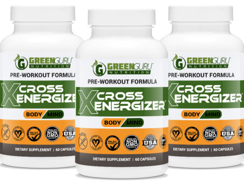 Green Guru XCross Energizer Supplement Packaging