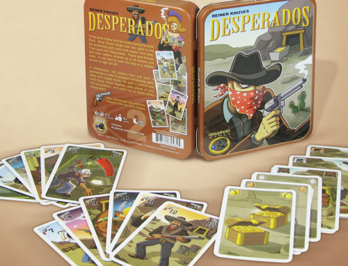 Desperadoes Card Game in Tin