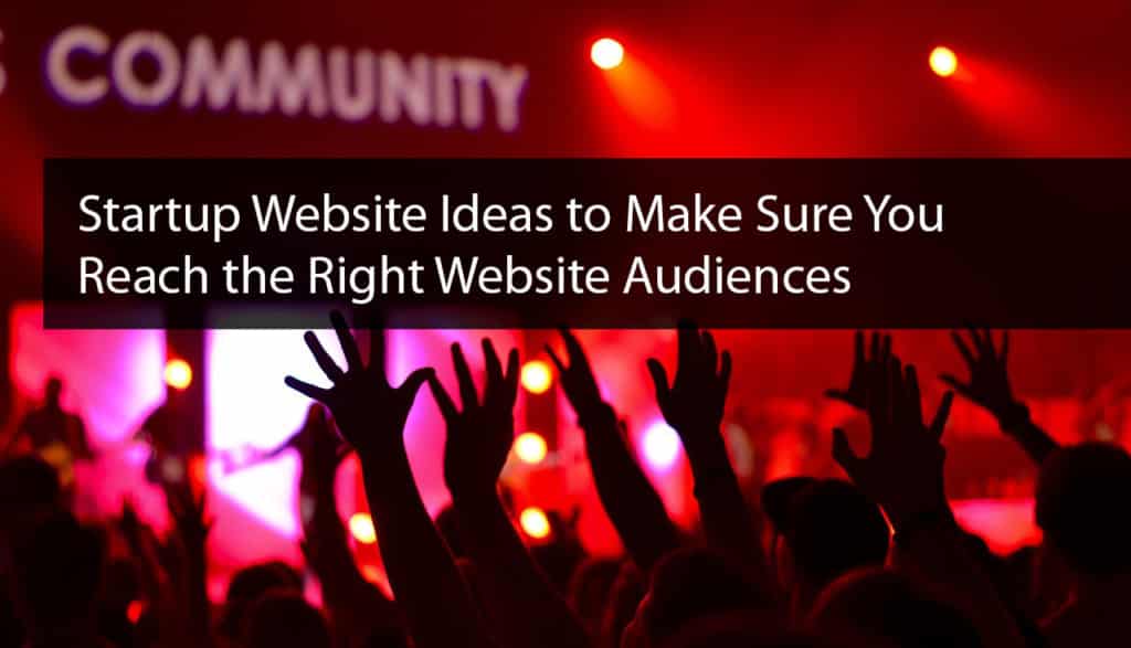 Startup Website Ideas to Make Sure You Reach the Right Website Audiences