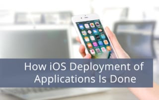 How iOS Deployment of Applications Is Done