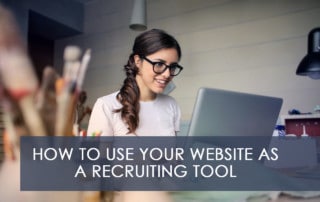How to Use Your Website as a Recruiting Tool