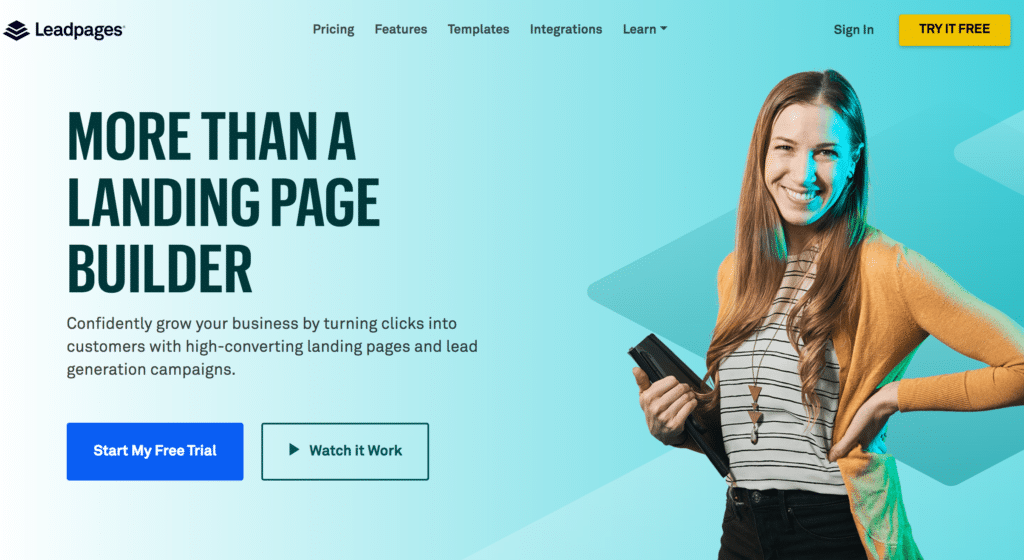 leadpages landing page builder