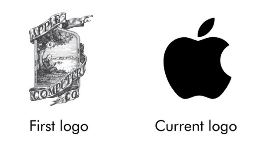 apple's logo redesign