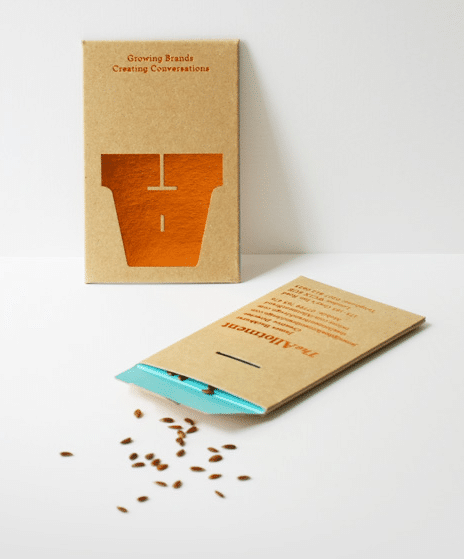 seed pack business cards