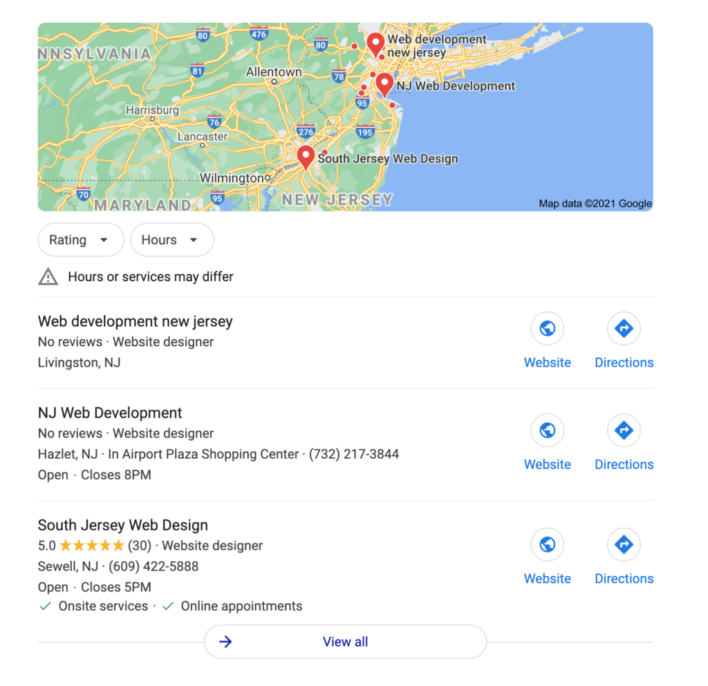 seo in new jersey